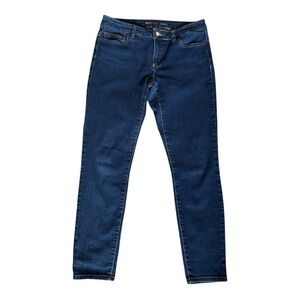 Michael Kors Skinny Jeans Size 4 Dark Wash Mid Rise